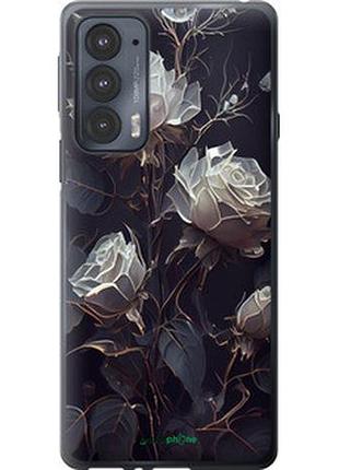 Чехол на motorola edge 20 розы 2 "5550u-2497-2448"
