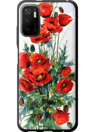 Чехол на xiaomi redmi note 10 5g маки "523b-2556-2448"