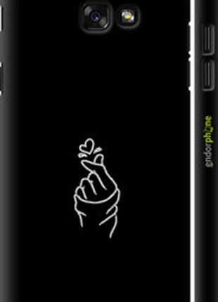 Чехол на samsung galaxy a7 (2017) love you "4298m-445-2448"