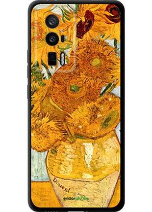 Чехол на xiaomi redmi k60 винсент ван гог. подсолнухи "162b-2973-2448"