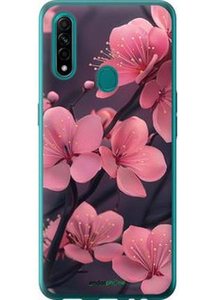 Чехол на oppo a31 пурпурная сакура "6075t-1074-2448"