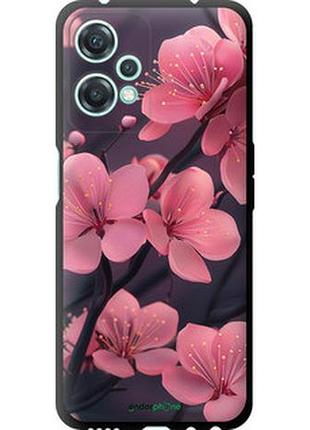 Чехол на oneplus nord ce 2 lite пурпурная сакура "6075b-2684-2448"