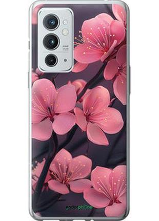 Чохол на oneplus 9rt пурпурова сакура "6075u-2520-2448"