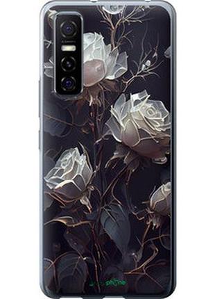 Чехол на vivo y73s розы 2 "5550u-2159-2448"