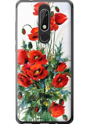 Чехол на nokia 5.1 маки "523u-1529-2448"