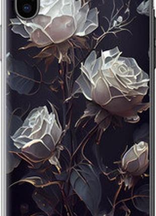 Чехол на iphone x розы 2 "5550t-1050-2448"