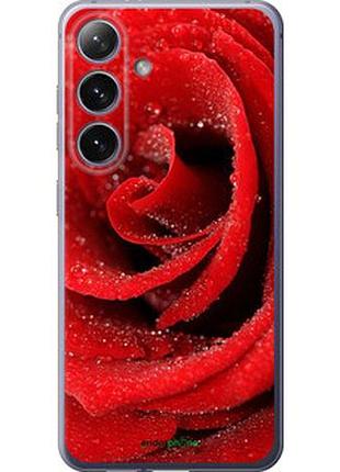 Чехол на samsung galaxy s24 plus красная роза "529u-3388-2448"