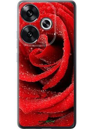 Чехол на xiaomi poco f6 красная роза "529u-3754-2448"