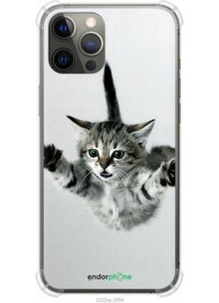 Чохол на iphone 12 pro max летючий кошенят "2322sp-2054-2448"