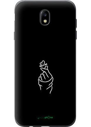 Чехол на samsung galaxy j7 j730 (2017) love you "4298t-786-2448"