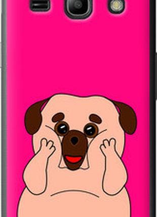 Чехол на samsung galaxy star advance g350e весёлый мопс "4908u-210-2448"