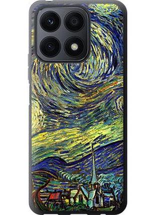 Чехол на huawei honor x8a винсент ван гог. звёздная ночь "163u-2963-2448"