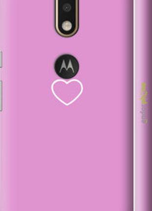 Чехол на motorola moto g4 сердце 2 "4863m-511-2448"