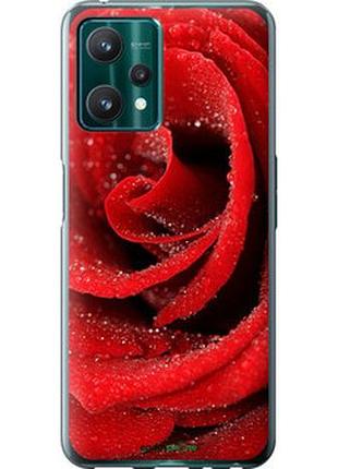 Чохол на realme 9 pro червона троянда "529u-2595-2448"