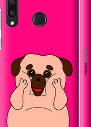 Чохол на huawei y6p веселий мопс "4908m-1952-2448"