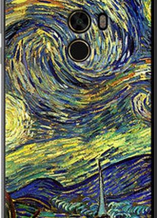 Чехол на xiaomi mi mix винсент ван гог. звёздная ночь "163u-426-2448"