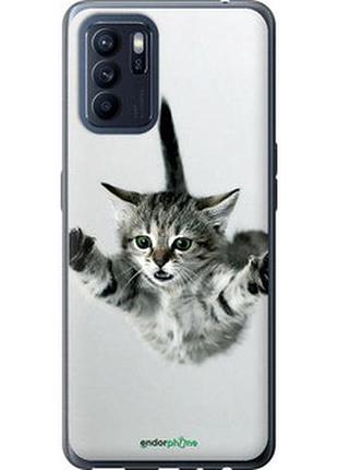Чохол на oppo reno6 z літний кошенят "2322u-2477-2448"