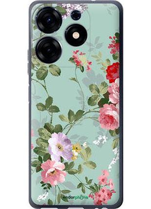 Чохол на tecno spark 10 pro квіткові шпалери 2 "862u-3022-2448"