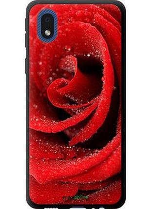Чохол на samsung galaxy a01 core a013f червона троянда "529b-2065-2448"