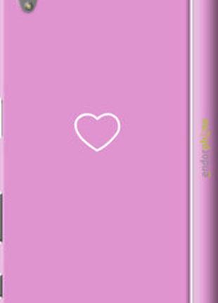 Чехол на sony xperia z5 e6633 сердце 2 "4863m-274-2448"