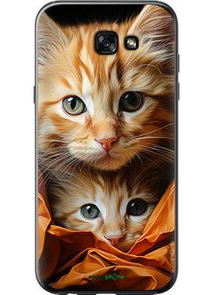 Чехол на samsung galaxy a7 (2017) котики 2 "5664t-445-2448"