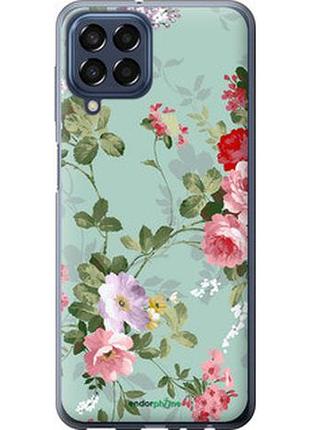 Чехол на samsung galaxy m33 m336b цветочные обои 2 "862u-2633-2448"