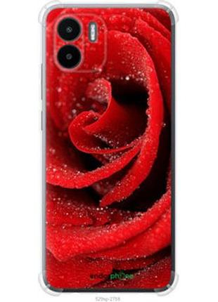 Чехол на xiaomi redmi a2 красная роза "529sp-3026-2448"