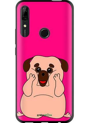 Чохол на huawei p smart z веселий мопс "4908b-1704-2448"