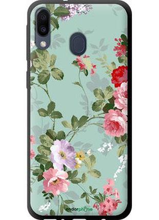 Чехол на samsung galaxy m20 цветочные обои 2 "862b-1660-2448"