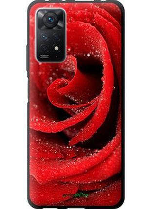 Чехол на xiaomi redmi note 11 pro красная роза "529b-2512-2448"