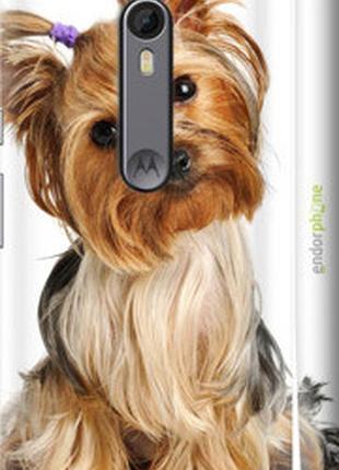 Чохол на motorola moto x style йоркширський тер'єр із хвостиком "9304-455-2448"