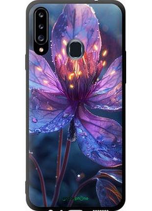 Чехол на samsung galaxy a20s a207f магический цветок "6038b-1775-2448"