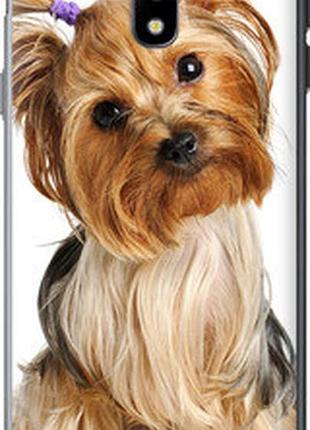 Чехол на samsung galaxy j3 (2017) йоркширский терьер с хвостиком "930u-650-2448"