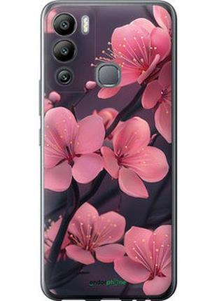 Чохол на infinix hot 12i пурпурова сакура "6075u-2863-2448"