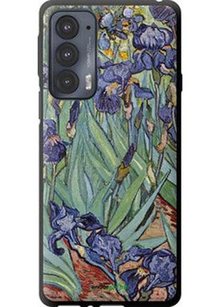Чехол на motorola edge 20 винсент ван гог. ирисы "161b-2497-2448"