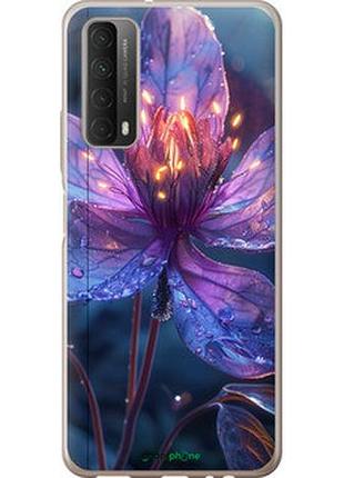 Чехол на huawei p smart 2021 магический цветок "6038u-2100-2448"