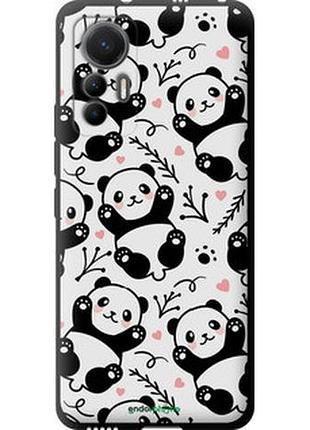 Чехол на xiaomi 12 lite панды "4318b-2579-2448"