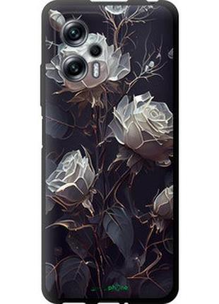 Чохол на xiaomi redmi note 11t pro+ троянди 2 "5550b-3861-2448"