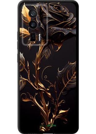 Чехол на xiaomi poco f5 pro 5g роза 3 "5552b-3193-2448"