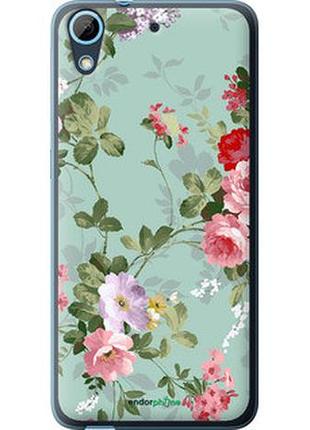 Чехол на htc desire 628 dual sim цветочные обои 2 "862u-949-2448"