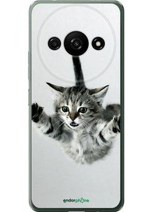 Чехол на xiaomi redmi a3 летящий котёнок "2322u-3657-2448"