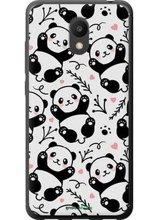 Чехол на meizu m6 панды "4318t-1349-2448"