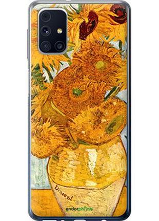 Чехол на samsung galaxy m31s m317f винсент ван гог. подсолнухи "162u-2055-2448"