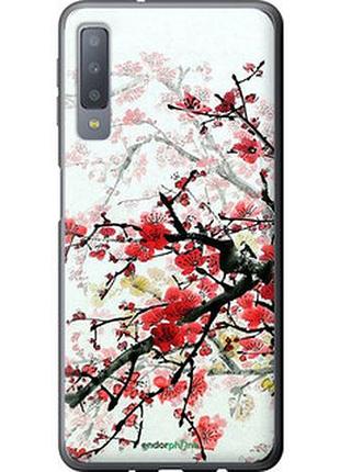 Чохол на samsung galaxy a7 (2018) a750f квітучий кущ "8313-1582-2448"