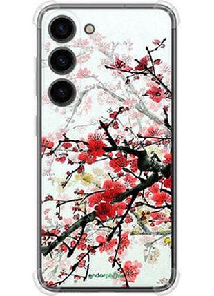 Чехол на samsung galaxy s23 цветущий куст "831sp-2907-2448"
