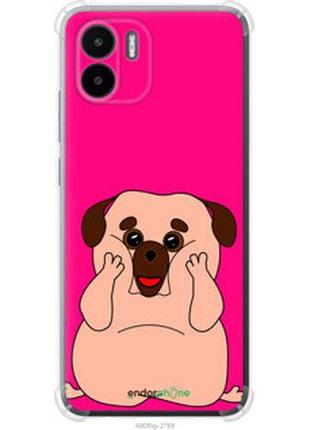 Чехол на xiaomi redmi a1 весёлый мопс "4908sp-2768-2448"