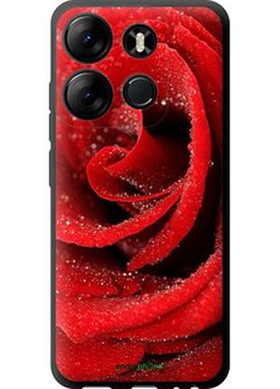 Чехол на infinix smart 7 красная роза "529b-3195-2448"