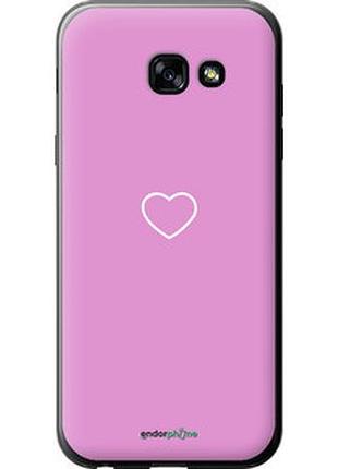 Чехол на samsung galaxy a5 (2017) сердце 2 "4863t-444-2448"