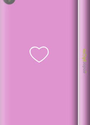 Чехол на sony xperia e5 f3311 сердце 2 "4863m-458-2448"