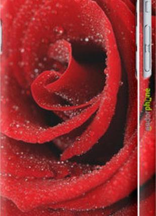Чехол на iphone 6s красная роза "529m-90-2448"